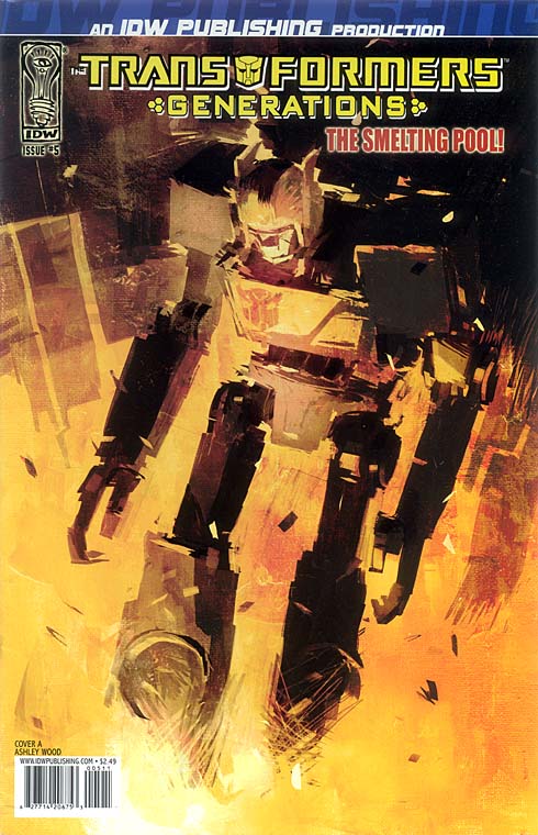 The Transformers: Generations #5 cover A (IDW Publishing, 2006)