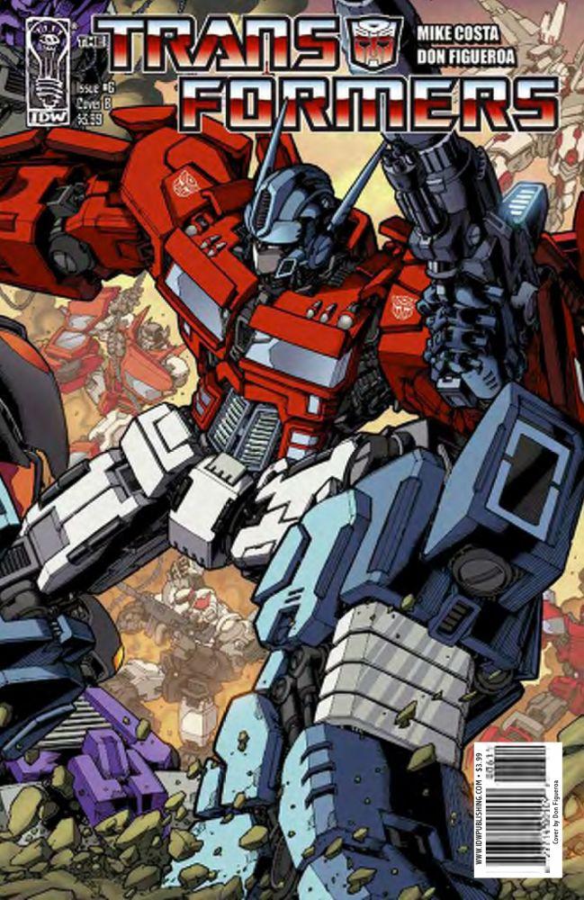 This cover was so epic that it cost Optimus Prime an arm and a leg...literally.