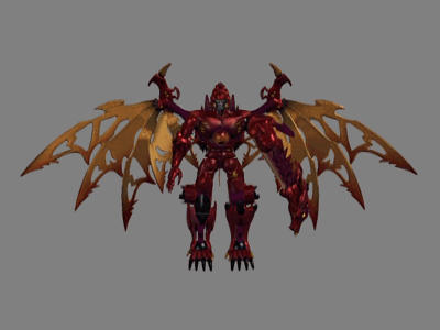Transmetal dragon robot mode