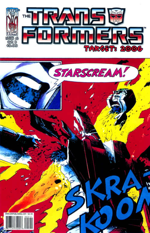 The Transformers: Target: 2006 #5 Cover B (IDW Publishing, 2007; reprints Part 9 & epilogue)