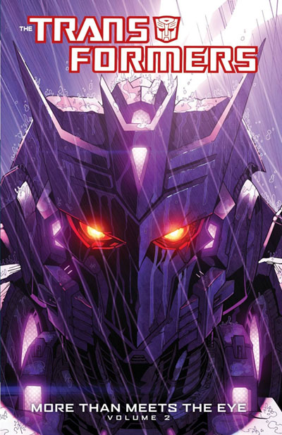 More than Meets the Eye Volume 2 – cover art by Alex Milne and Josh Perez