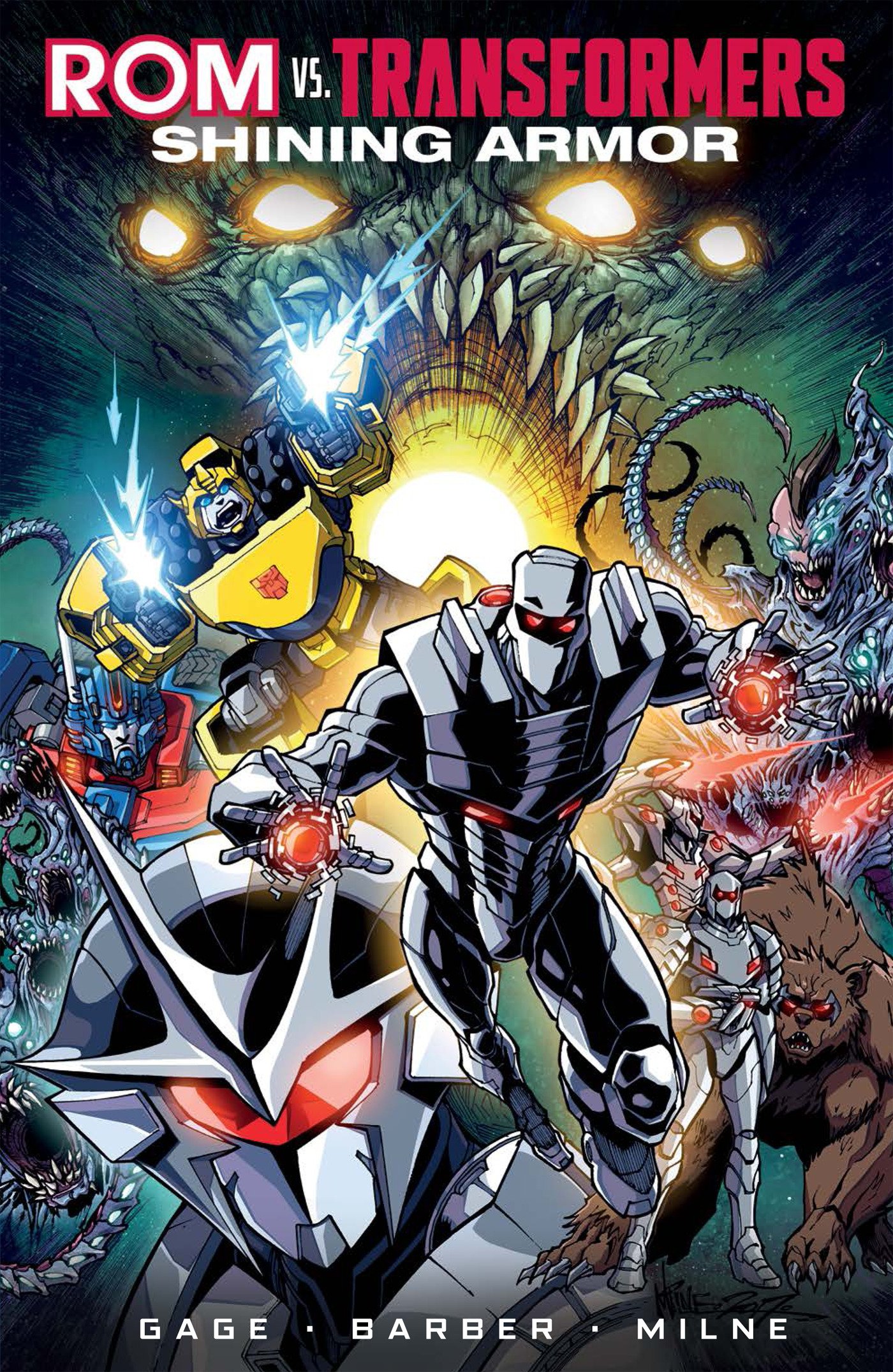 Shining Armor – cover art by Alex Milne and Josh Perez