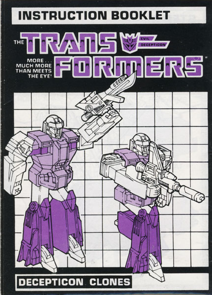 1987 was marked by line drawings of the toys, but in poses the toys themselves couldn't achieve.
