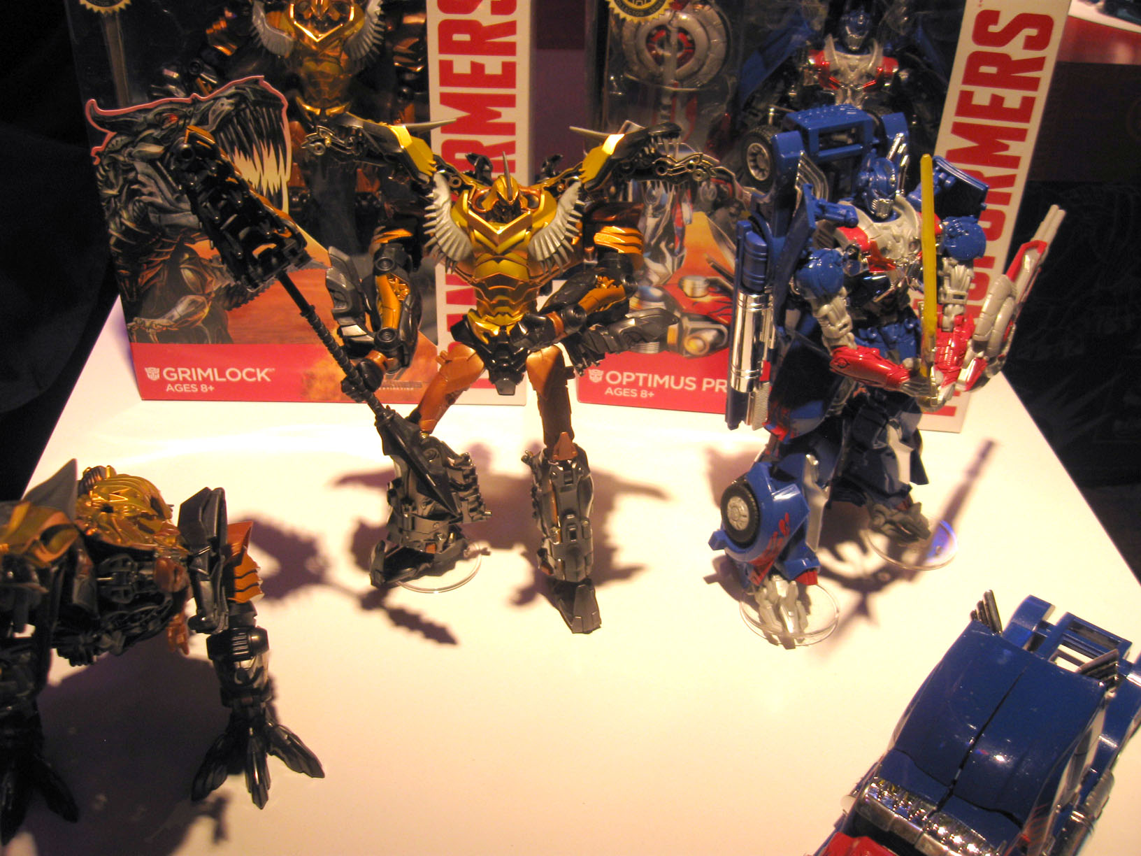 Grimlock and Optimus!