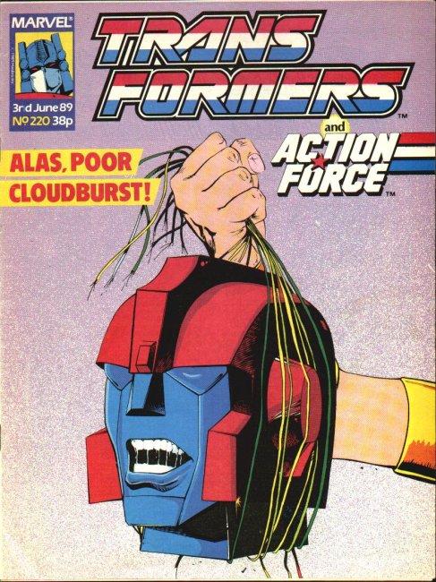 Issue #220 - Cloudburst, you're a pain in the neck.