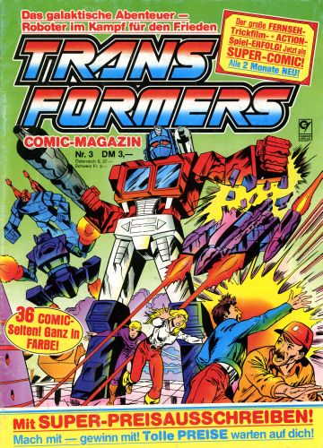 Transformers Comic-Magazin #3 (Condor Verlag, 1989)