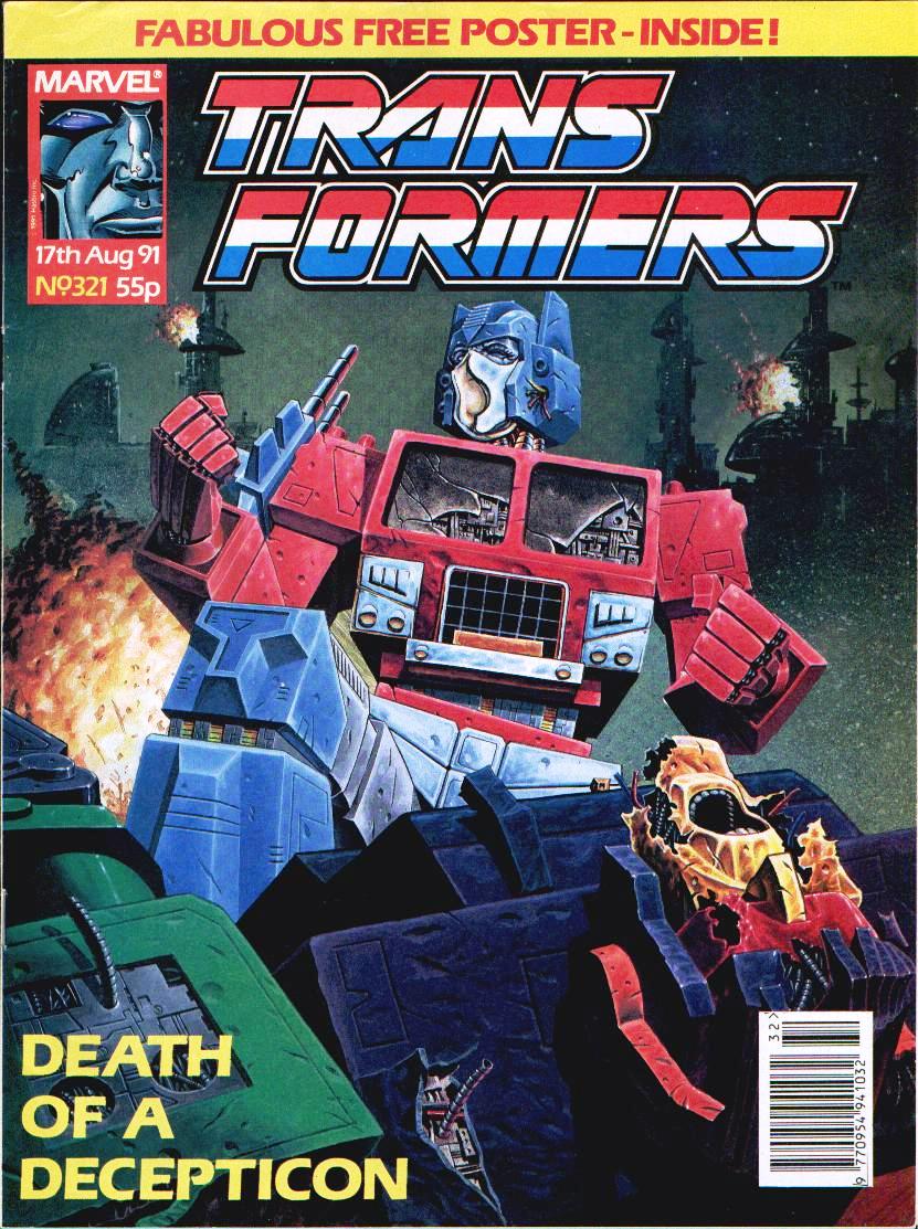 UK issue #321 - "Wasn't me guv, it was that big orange guy with horns."