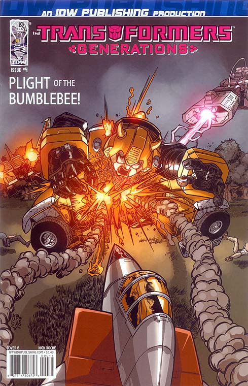 The Transformers: Generations #4 cover B (IDW Publishing, 2006)