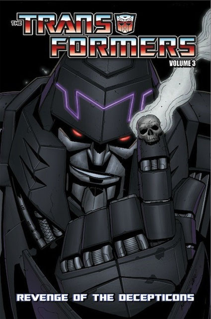 Volume 3: Revenge of the Decepticons – cover art by Marcelo Matere and Andrew Dalhouse