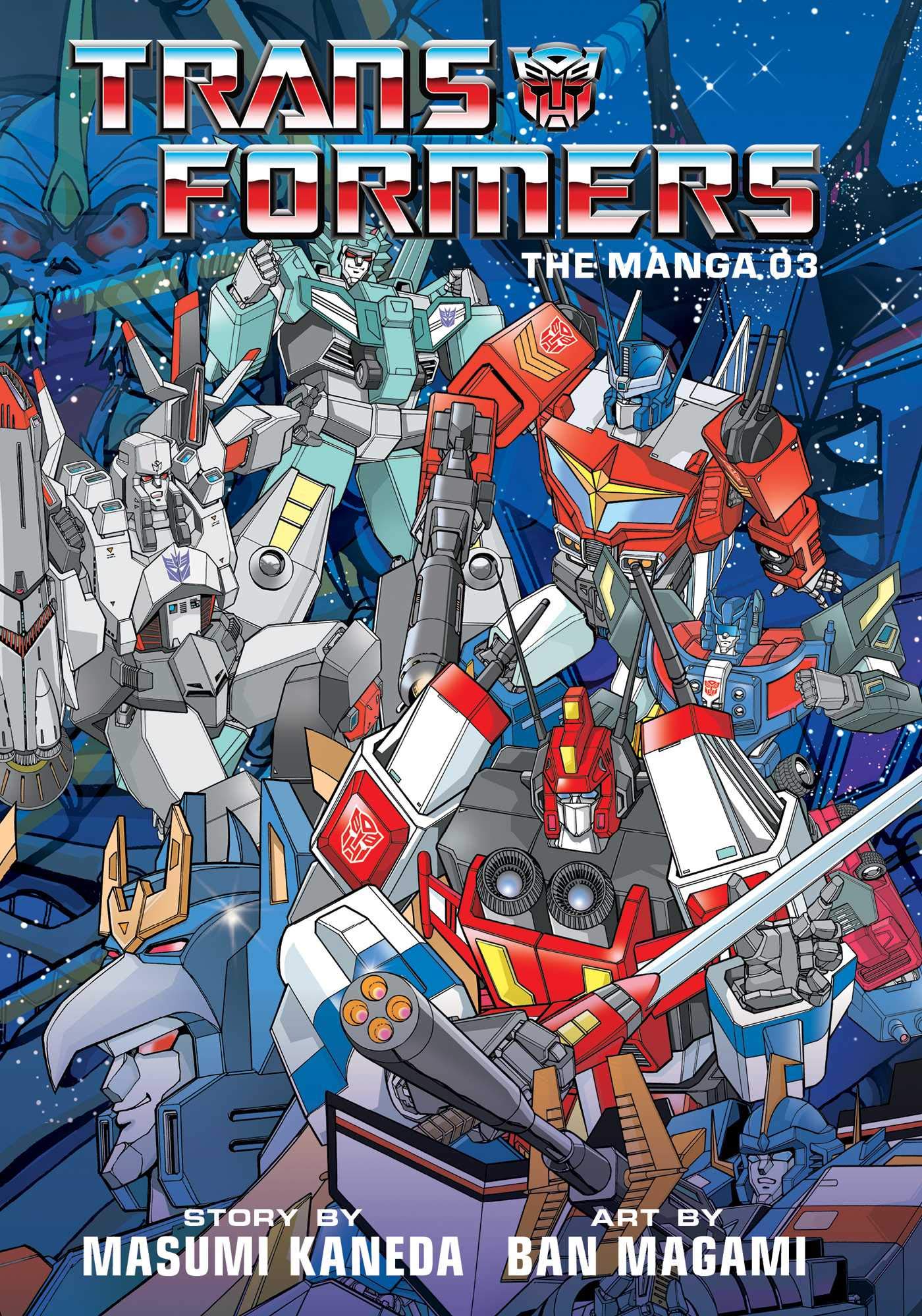 Transformers: The Manga Volume 3; art by Ban Magami