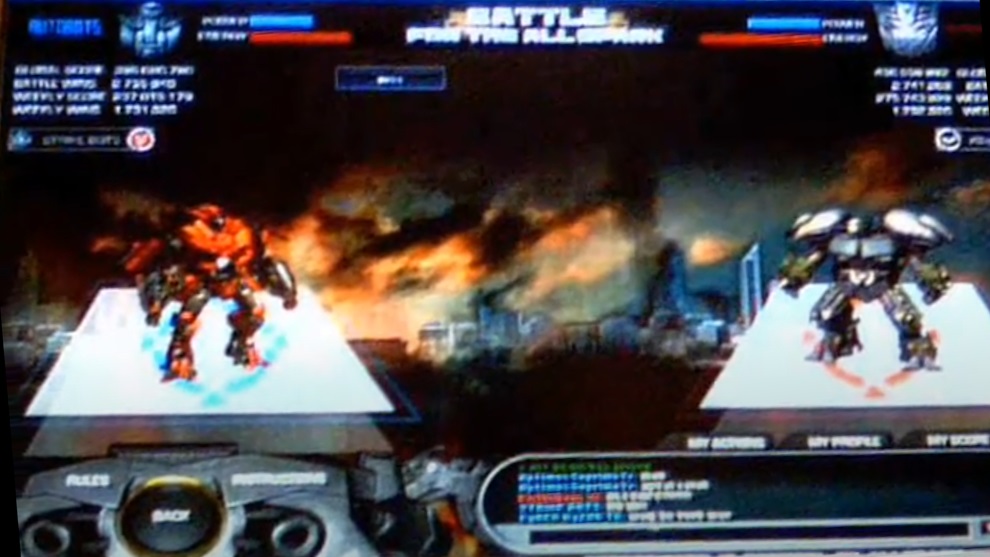 The battle system.