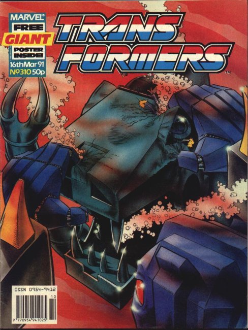 UK issue #310 - Tough love from Grimlock.