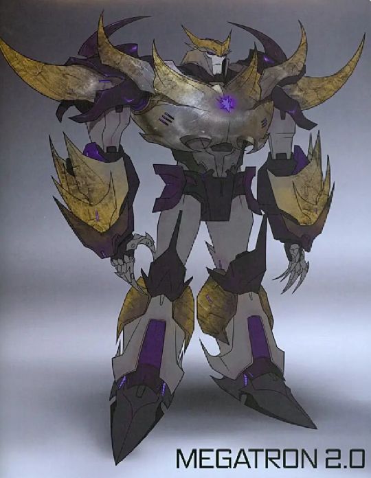 Unicron-possessed Megatron robot mode