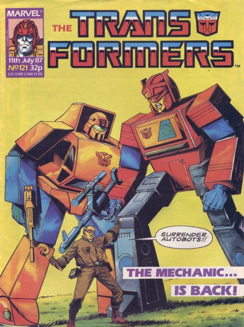 UK issue #121 - And people say that Animated's villains are goofy!