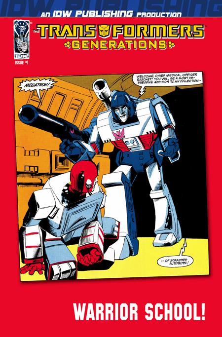 The Transformers: Generations #1 retailer incentive cover (IDW Publishing, 2006)