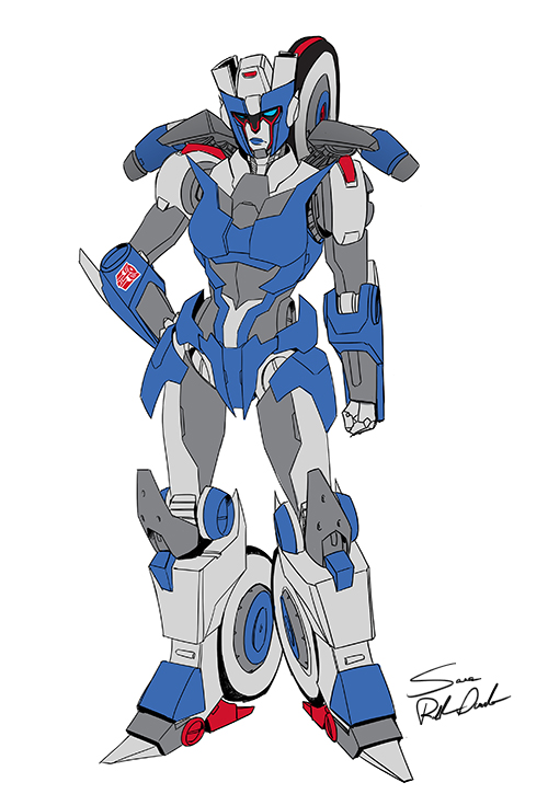 2015 IDW robot mode temporary paint job