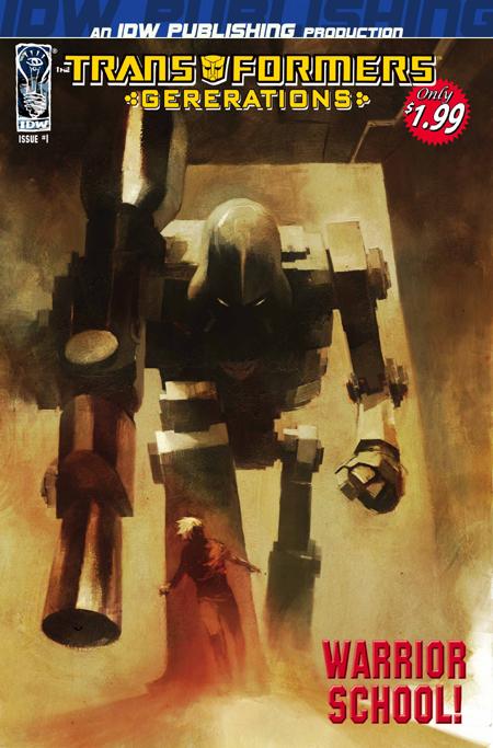 The Transformers: Generations #1 cover A by Ashley Wood (IDW Publishing, 2006)