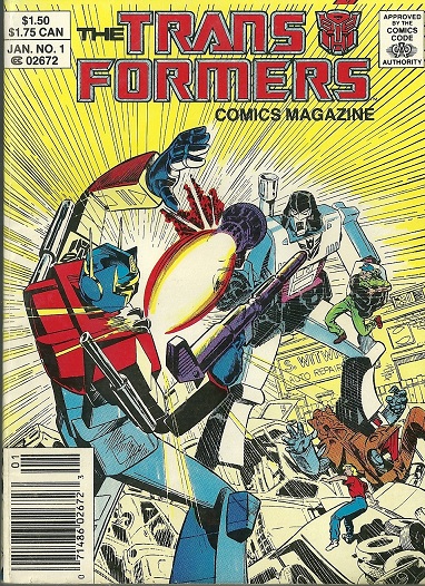 The Transformers Comics Magazine #1 (Marvel US, 1986)