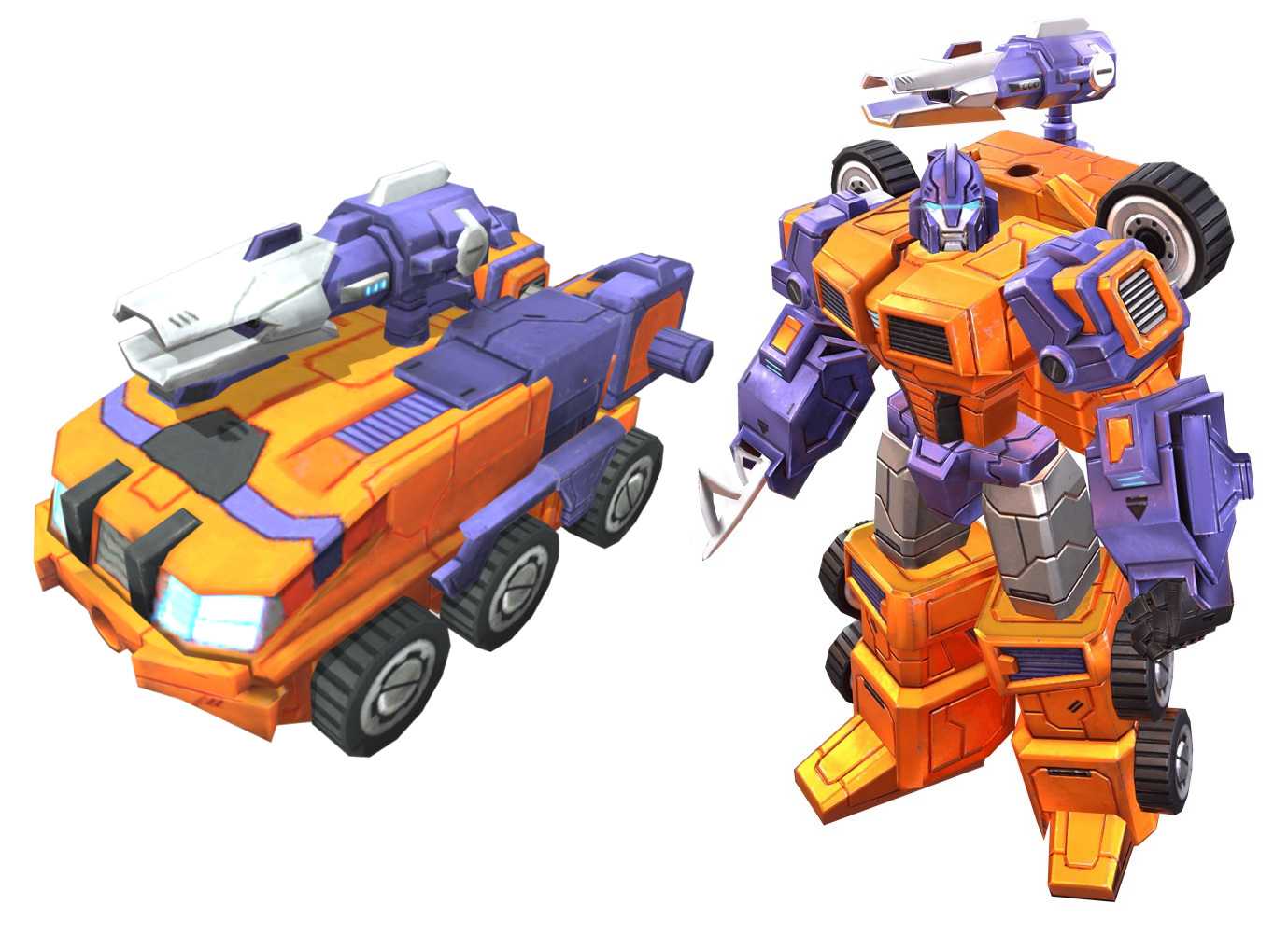 Fall of Cybertron-based skin in Earth Wars