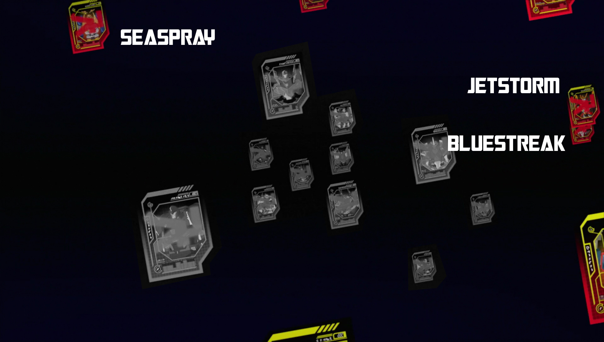 Seaspray, Jetstorm, and Bluestreak