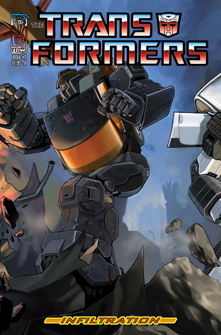 Infiltration #2 cover A - Everyone do "The Jerk"!