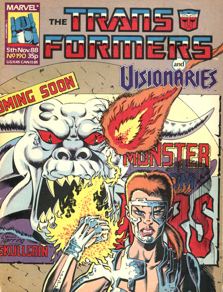 UK issue #190 - The only thing worse than robots — B movies.