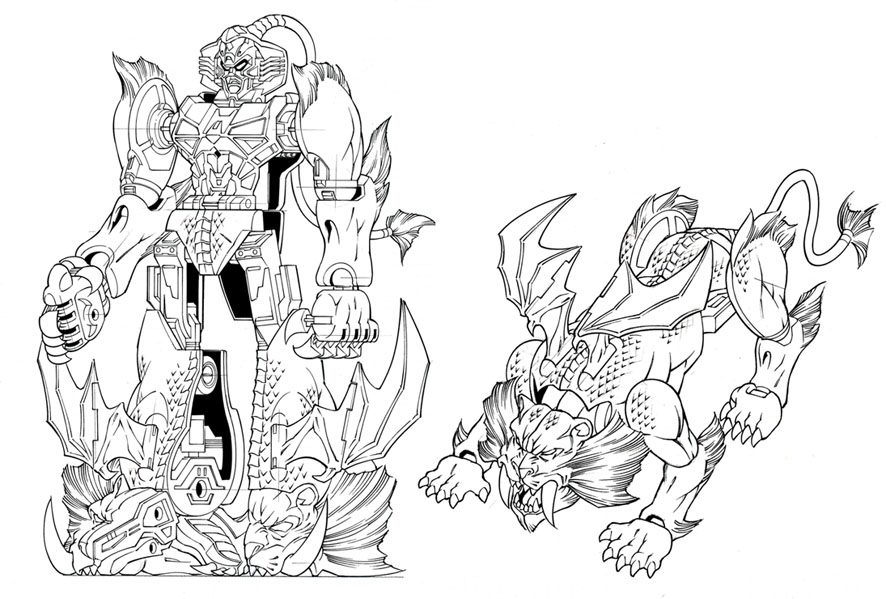 Beast Wars Telemocha Series "Manticore"