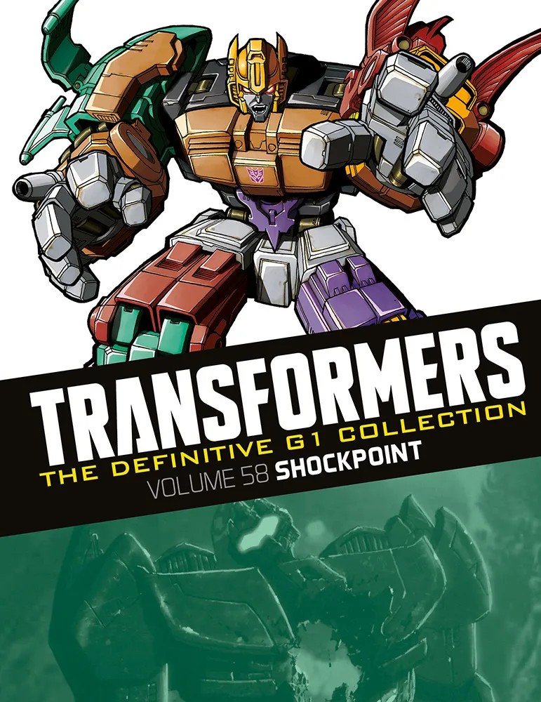 The Definitive G1 Collection: Volume 58: Shockpoint – cover art by Don Figueroa and Livio Ramondelli