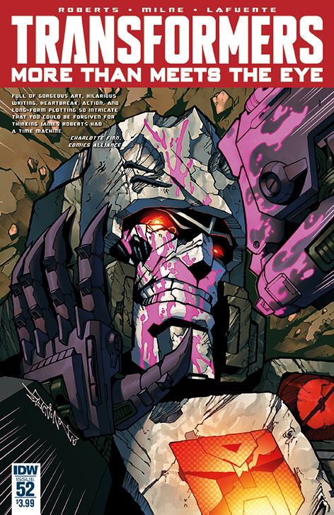 Issue #52 – cover art by Alex Milne and Josh Perez