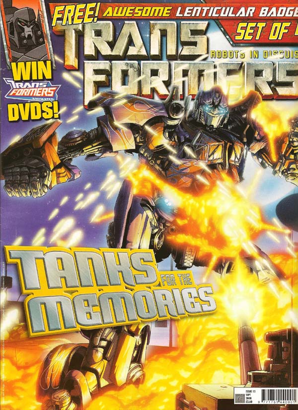 Transformers Comic #15; art by Jon Davis-Hunt and Jason Cardy