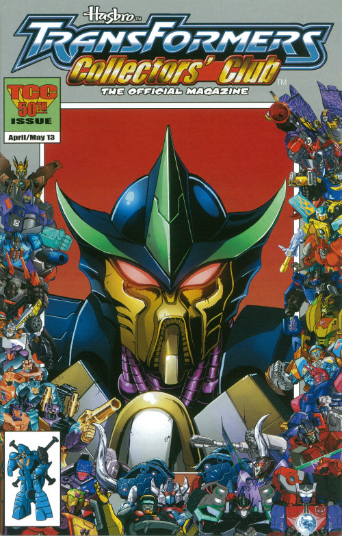 A direct homage to the Transformers cover...