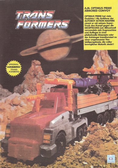 Action Master Optimus Prime: A convoy... of DEATH
