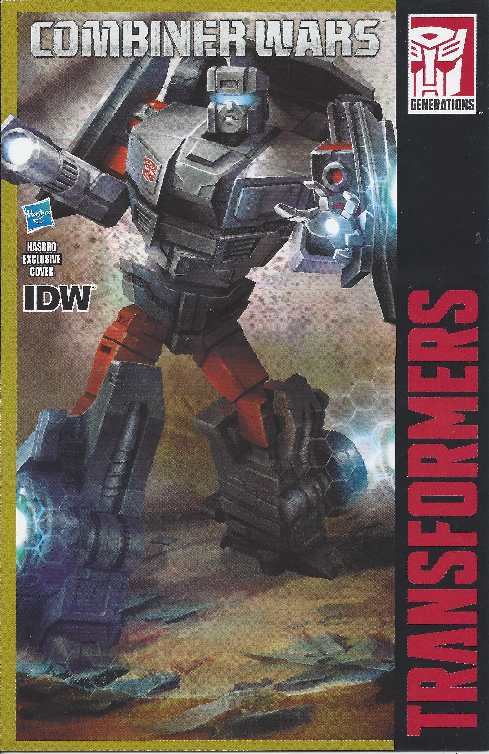 Hasbro exclusive comic included with Trailbreaker toy.