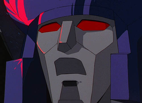 Transformer mouths had no interior detail in the original cartoon. TFTM
