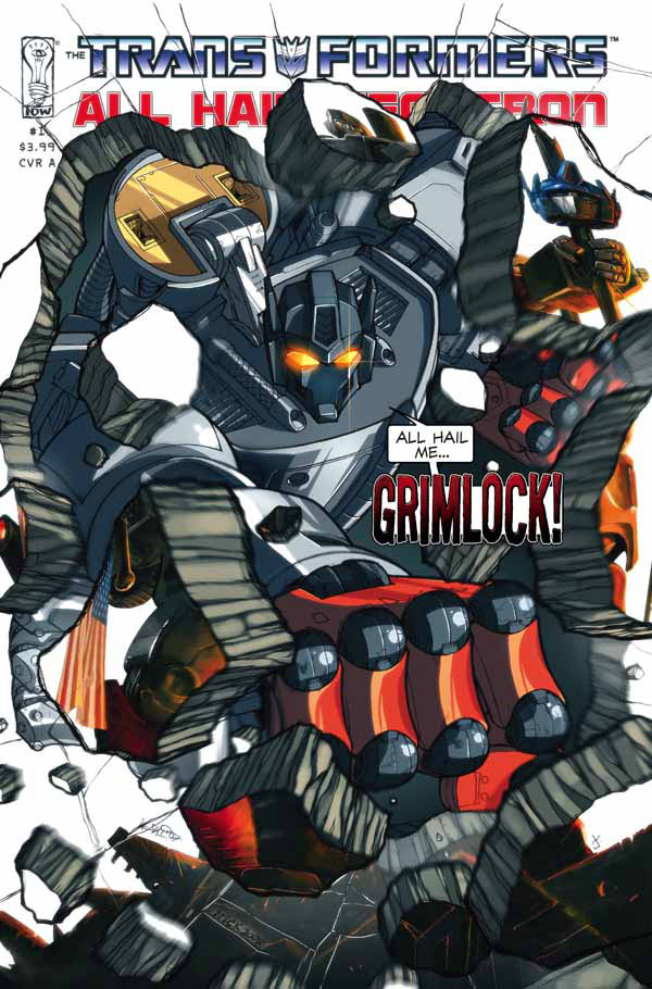 Cover RI - Even Grimlock hates All Hail Megatron!