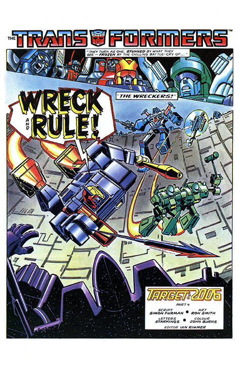 Pack-in with Universe Ratbat vs. Springer (Hasbro, 2008; reprints Parts 4–5)