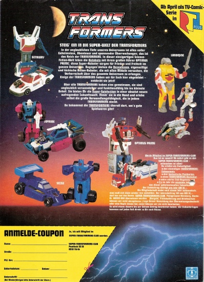 Super Transformers Club If Sizzle doesn't tempt you, nothing will