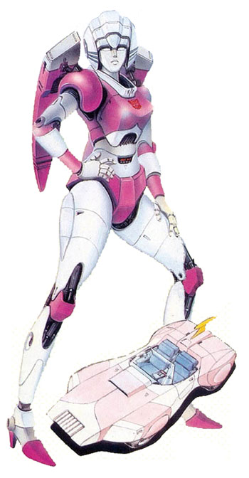 "Generation 1" Arcee Cartoon • IDW (2005) • Toys