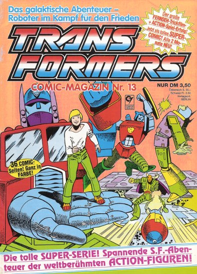 Transformers Comic-Magazin #13: Glorious... sniff... (Condor Verlag, 1991)