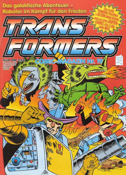Transformers Comic-Magazin #19 Condor Verlag, 1992)