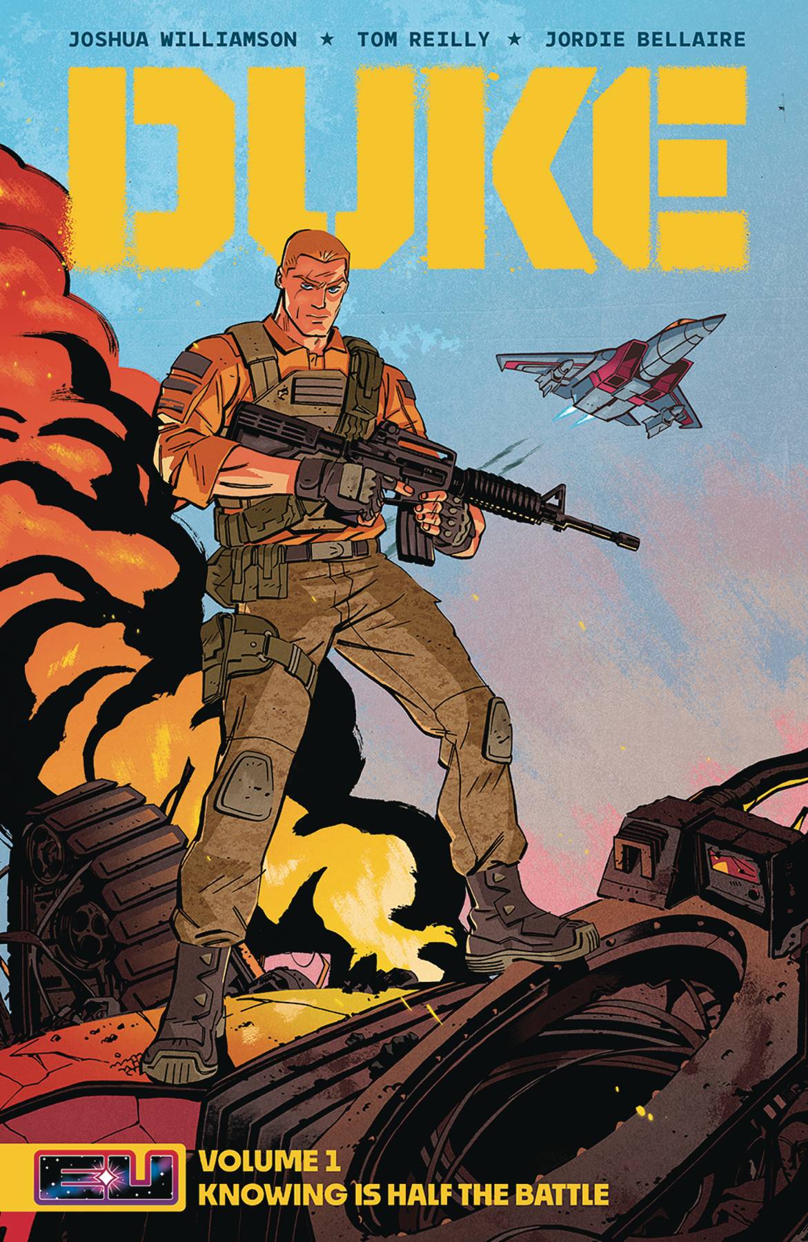 Volume 1: Knowing is Half the Battle – cover art by Tom Reilly