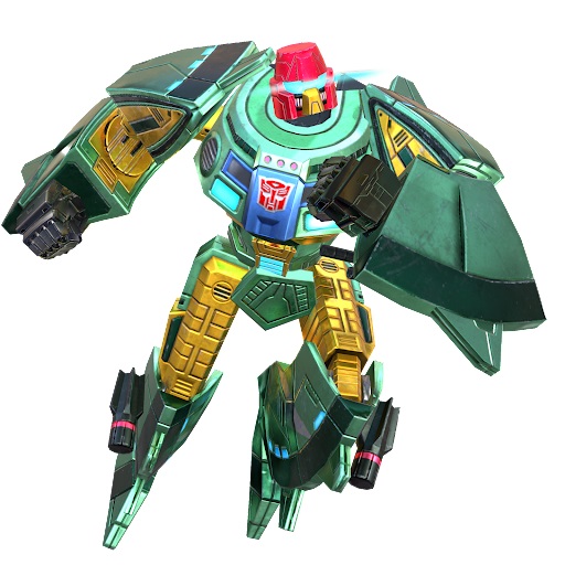 Legacy-themed skin on Thrilling 30-based body in Earth Wars