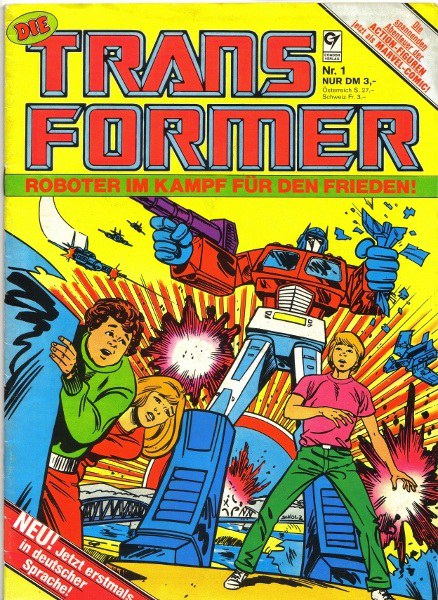 Die Transformer #1 (Condor Verlag, 1986)
