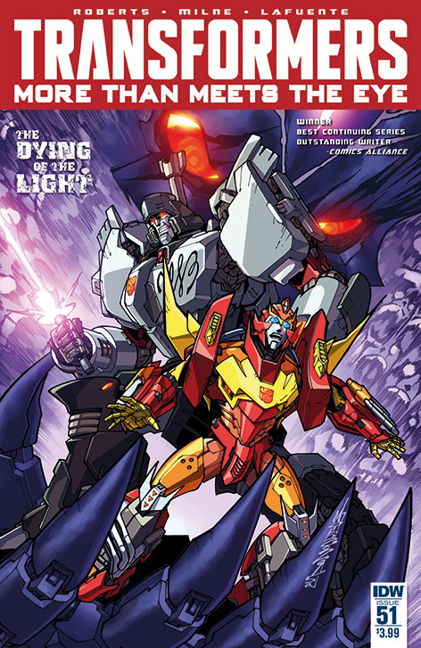 Issue #51 – cover art by Alex Milne and Josh Perez