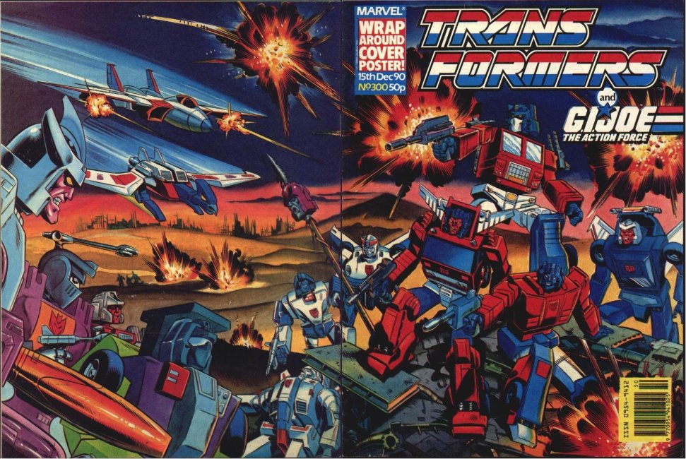 UK issue #300 - C'mon, you know you want this on your bedroom wall.