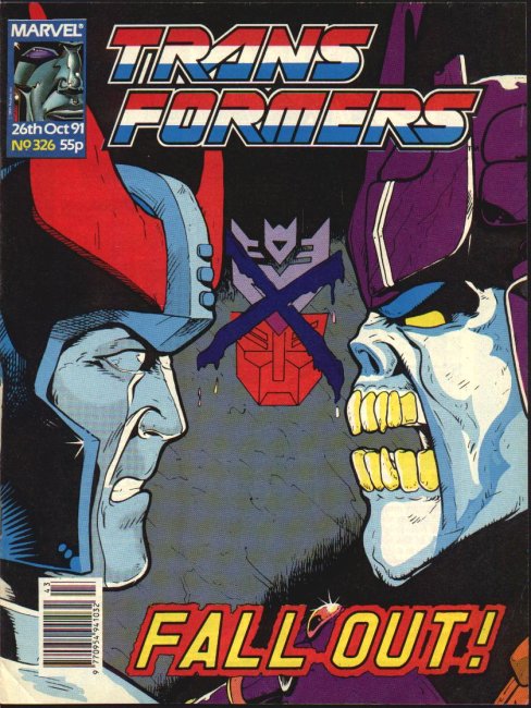 UK issue #326 - No-one likes the new fan-designed logo.