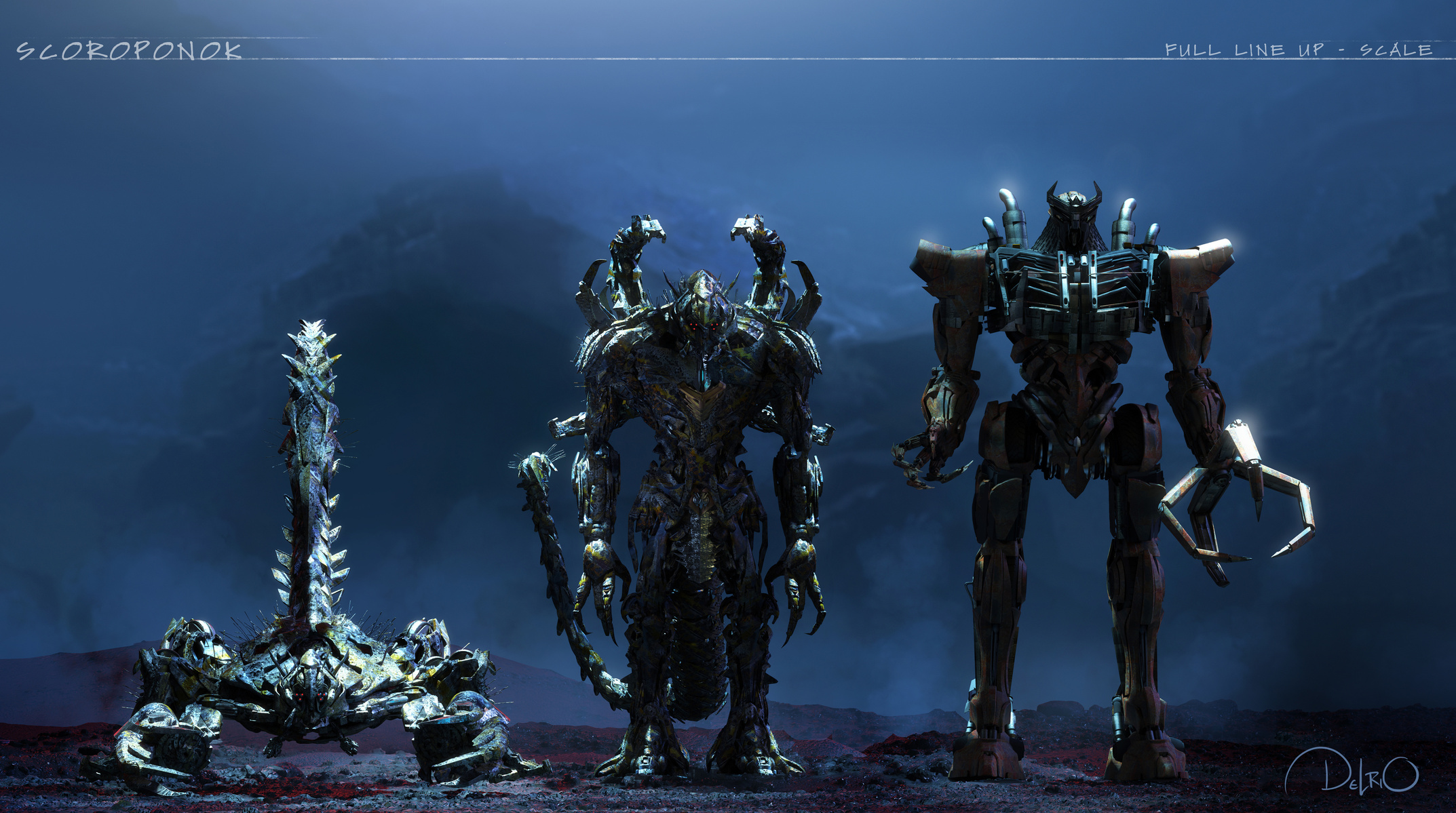 Concept art for Scorponok