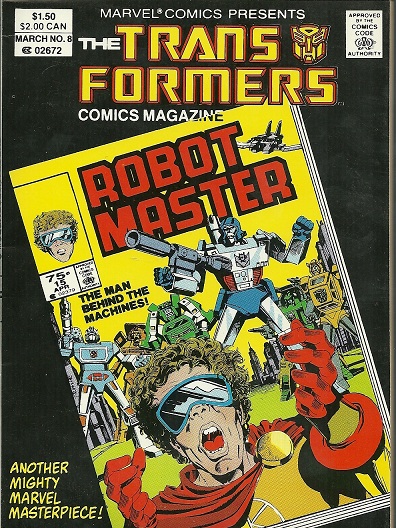 The Transformers Comics Magazine #8 (Marvel US, 1987)