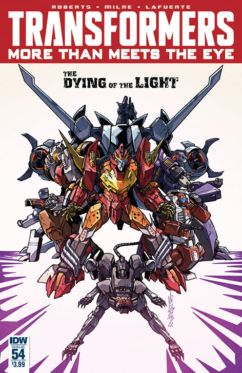 Issue #54 – cover art by Alex Milne and Josh Perez