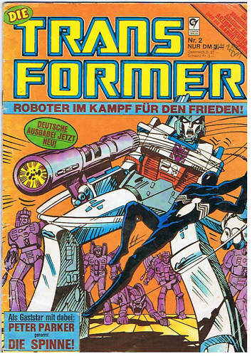 Die Transformer #2 (Condor Verlag, 1986; reprints first half)